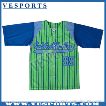 Sublimation College Baseball Jersey Sublimated